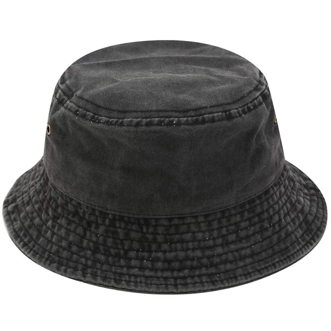 Vintage Cotton kapelusz rybacki kapelusz przeciwsłoneczny Washed Retro Outdoor Bucket Hat