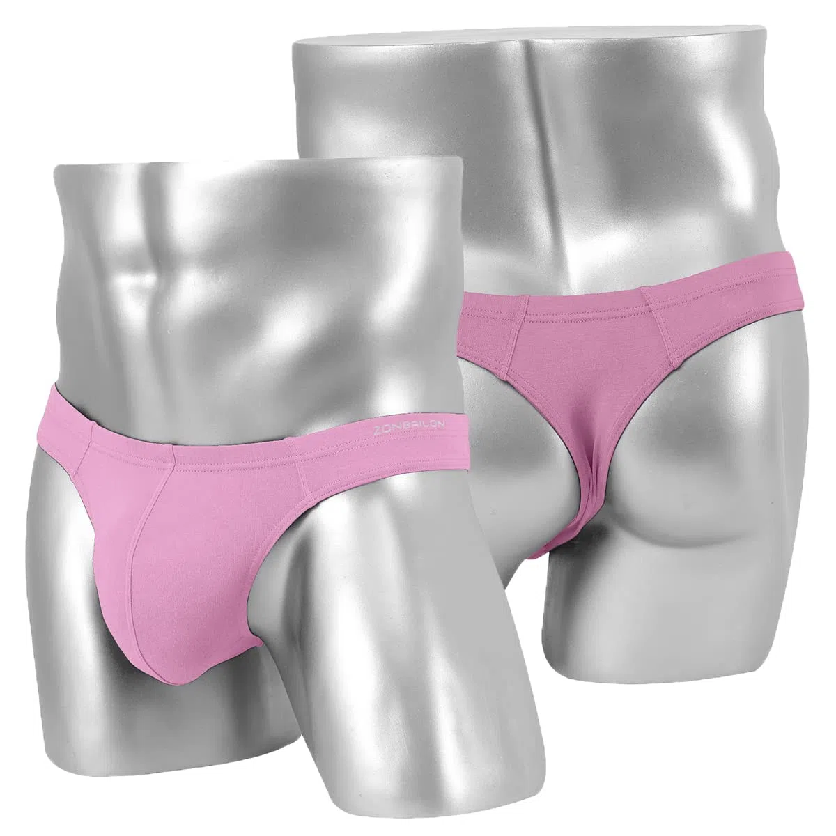 Męskie stringi bambusowe stringi bielizna bulge pouch sexy niska talia, wygodne majtki