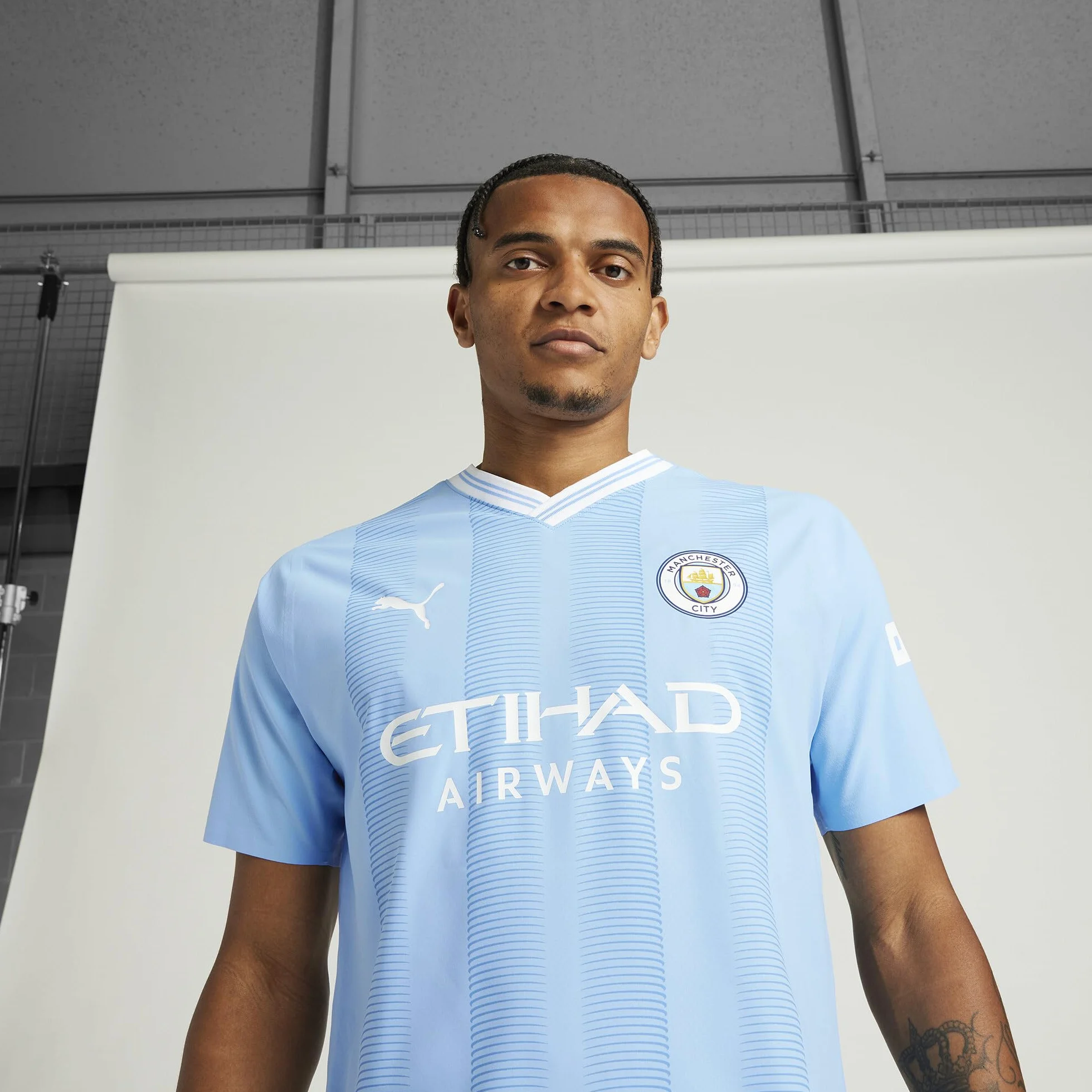 Manchester City FC Unisex sezon 2023/2024 oficjalny dom autentyczna koszulka