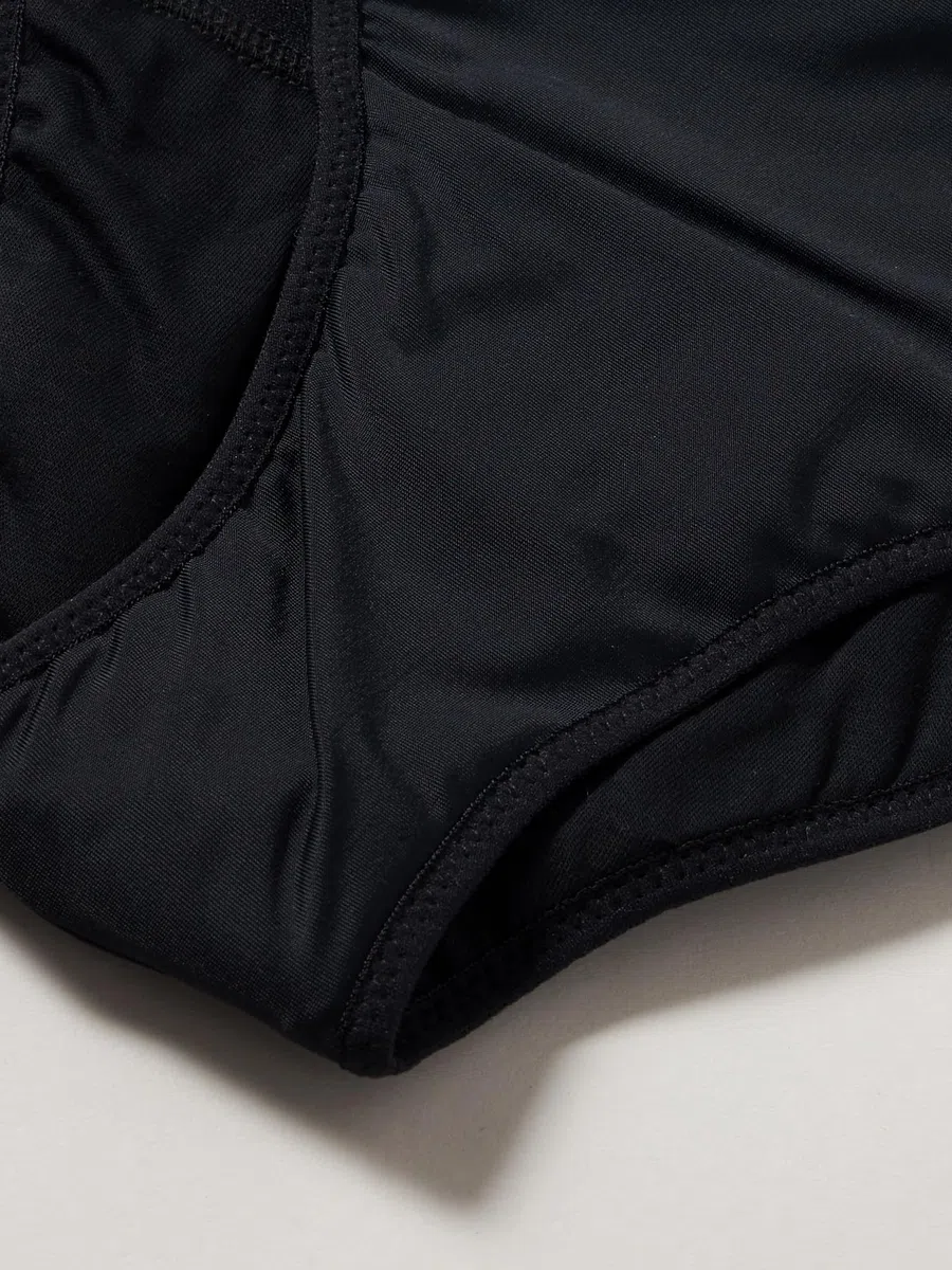 HAUTE PRESSION Dziewczyna Ibis Menstruacyjna Lekka/Średnia C01 T12a pończochy bikini, czarne, 12-16 lat EU, czarny, 12-16 lat