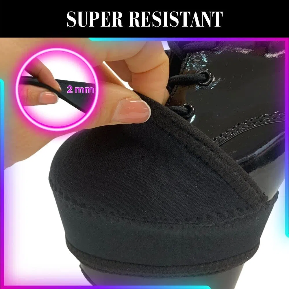 PROTEC TIF | Ochraniacze na buty do pole dance kompatybilne z Pleasers i Hella Heels | Neopren o wysokiej odporności na uderzenia (36/37)